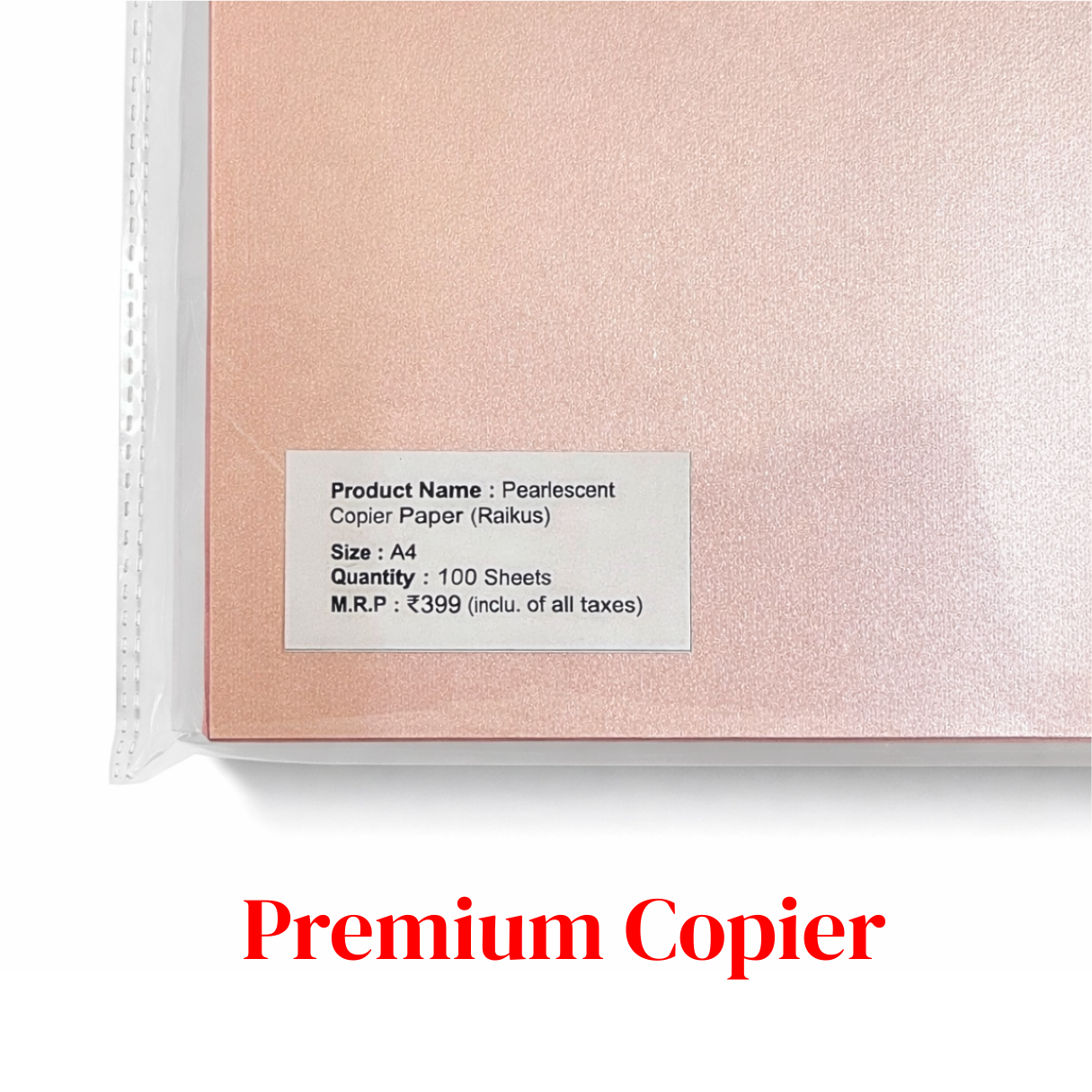 Premium Pearlescent Metallic Paper (A4) for Printing & Crafts