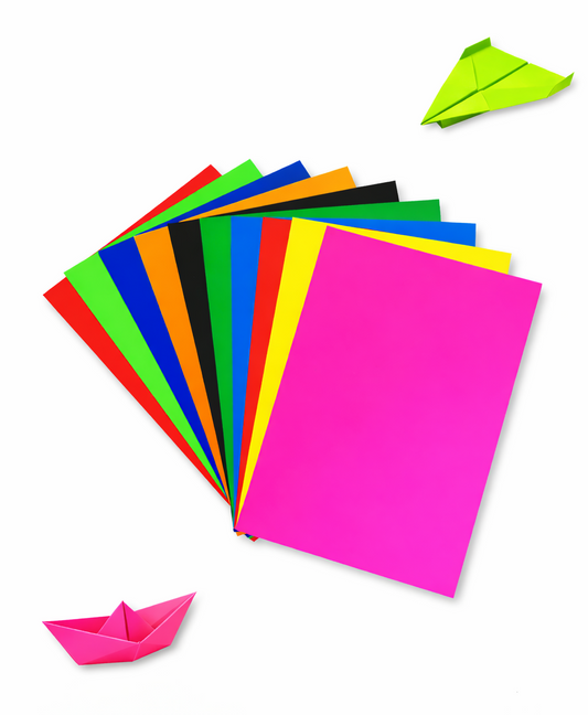 Origami Paper Pack for Art, Craft & School Projects
