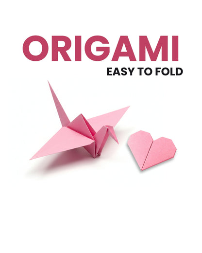 Origami Paper Pack for Art, Craft & School Projects
