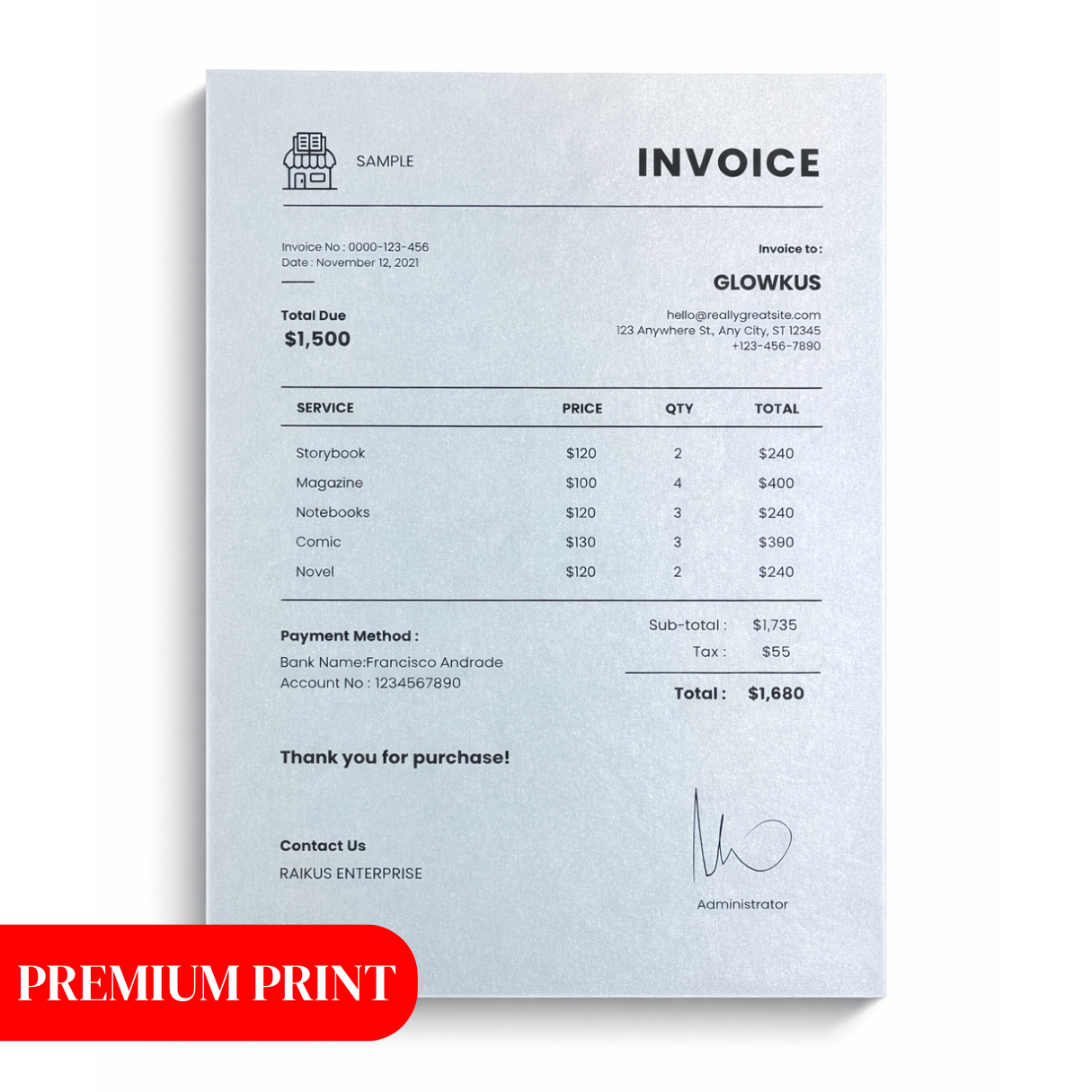 Pearlescent Premium Copier Paper | A4 (Raikus Edition)